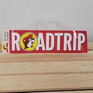 Buc-ee's Road Trip Bumper Sticker 10.5" X 3" NEW